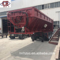 Live Bottom Trailer With Conveyor For-Gravel Sand Grain